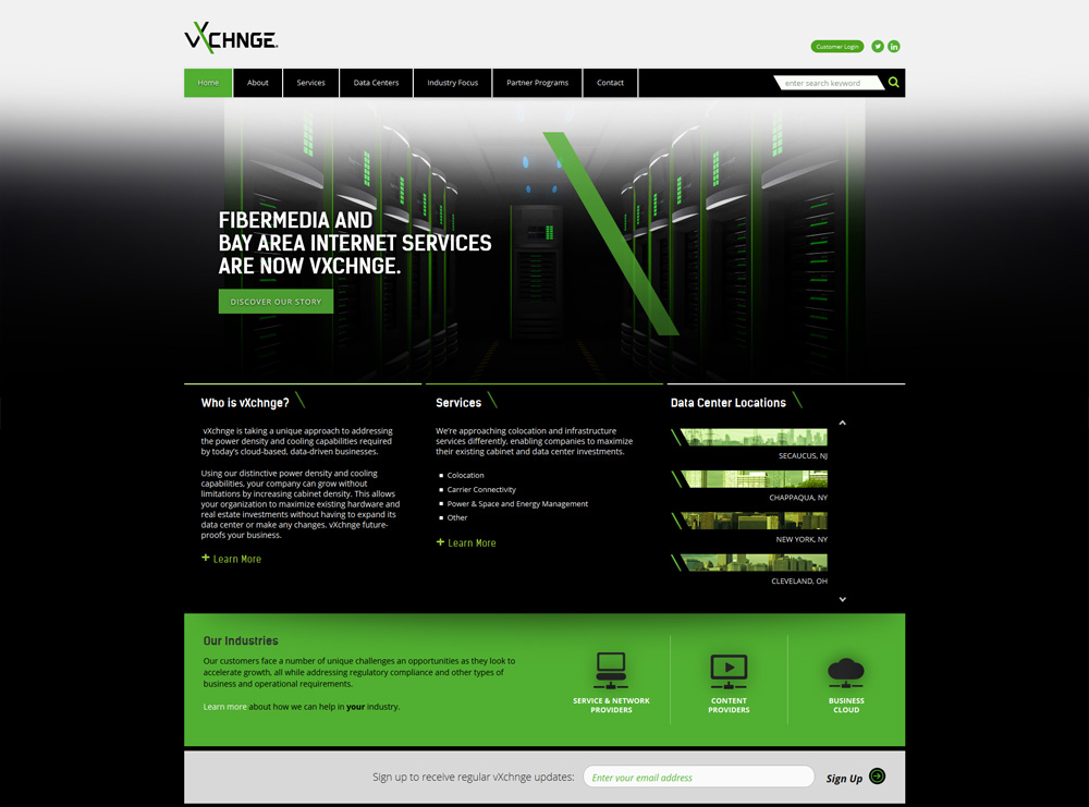 vXchnge Backbone Media
